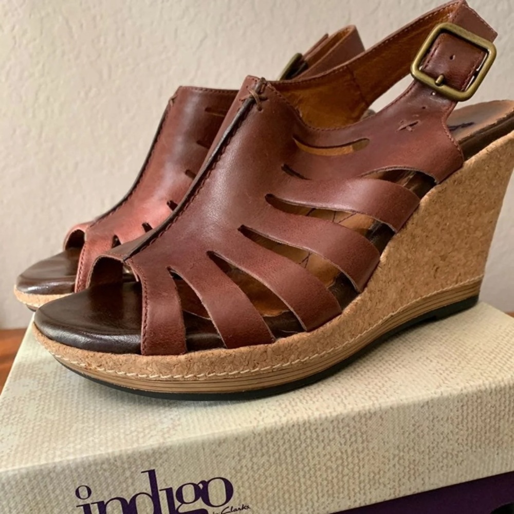 Women’s wedge sandals by Clark’s